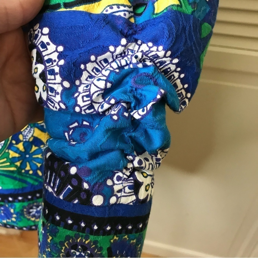 Peck & Peck Multi-Color Design Lined Zip Front Ja… - image 5